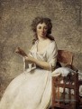 Portrait de Madame Adelaide Pastoret néoclassicisme Jacques Louis David